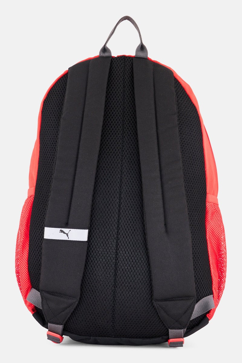 PUMA Men Brand Logo Plus Backpack, Red - Image 2